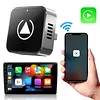 2 in 1 Wireless CarPlay Android Auto Adapter Plug & Play for Factory Wired Cars