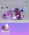 1/20 Scale Agatha Ghost Team - Pokemon Resin Statue - QN Studios