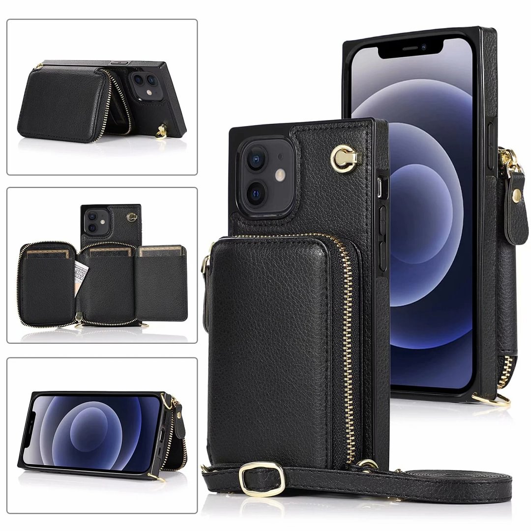 For iPhone 13/14 Zipper bag Phone Case