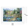 (Big Size)Woodland - 14CT Stamped Cross Stitch - 60*45cm - Landscape