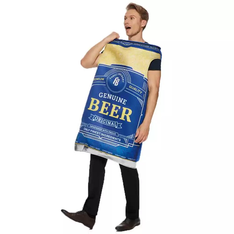 Unisex Adult Sponge Beer Curve Cup Team Costume Halloween Oktoberfest Cosplay Costume