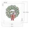 Christmas Wreath-Special Shaped Diamond Painting Kit
