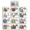 2025 Special Shape Cup Desktop Diamond Standing Calendar for Bedroom Living Room
