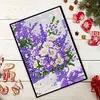 (US Local)5D DIY Flower Diamond Art Painting Notebook Kit Crystal Notepad Sketchbook Gifts