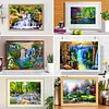 12Pack Landscape-Full Round Diamond Painting(30x40cm)