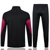 Joyfball 2024/2025 Psg Paris Saint-Germain Jordan Long Zipped Jacket Black Soccer Jersey 1:1 Thai Quality 