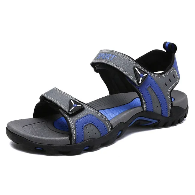 Fashion Man Beach Sandals 2020 Summer Gladiator Men's Outdoor Shoes Roman Men Casual Shoe Flip Flops Large Size 46 slippers Flat