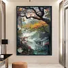 Late Autumn In Jiangnan-11CT Stamped Cross Stitch 50*70cm/19.69*27.56in(Big Size)