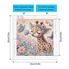 Diamond Painting-DIY Crystal Rhinestone Cartoon Deer