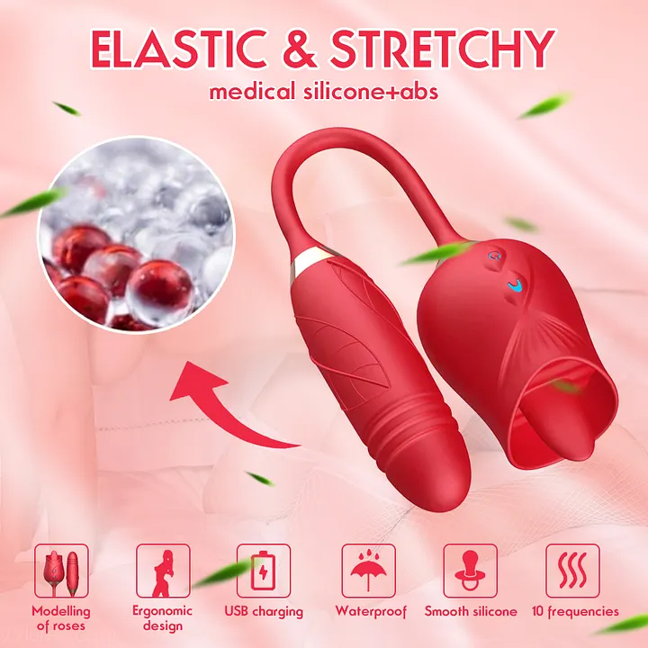 sexy tight cloth 2 in 1 Rose Toys