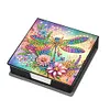 Dragonfly Diamond Painting Memo Pad Holder Mosaic Kit for DIY Art Craft