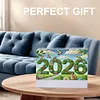 2026 Calendar Diamond Painting Kit DIY Diamond Art Desk Calendar for Home Office