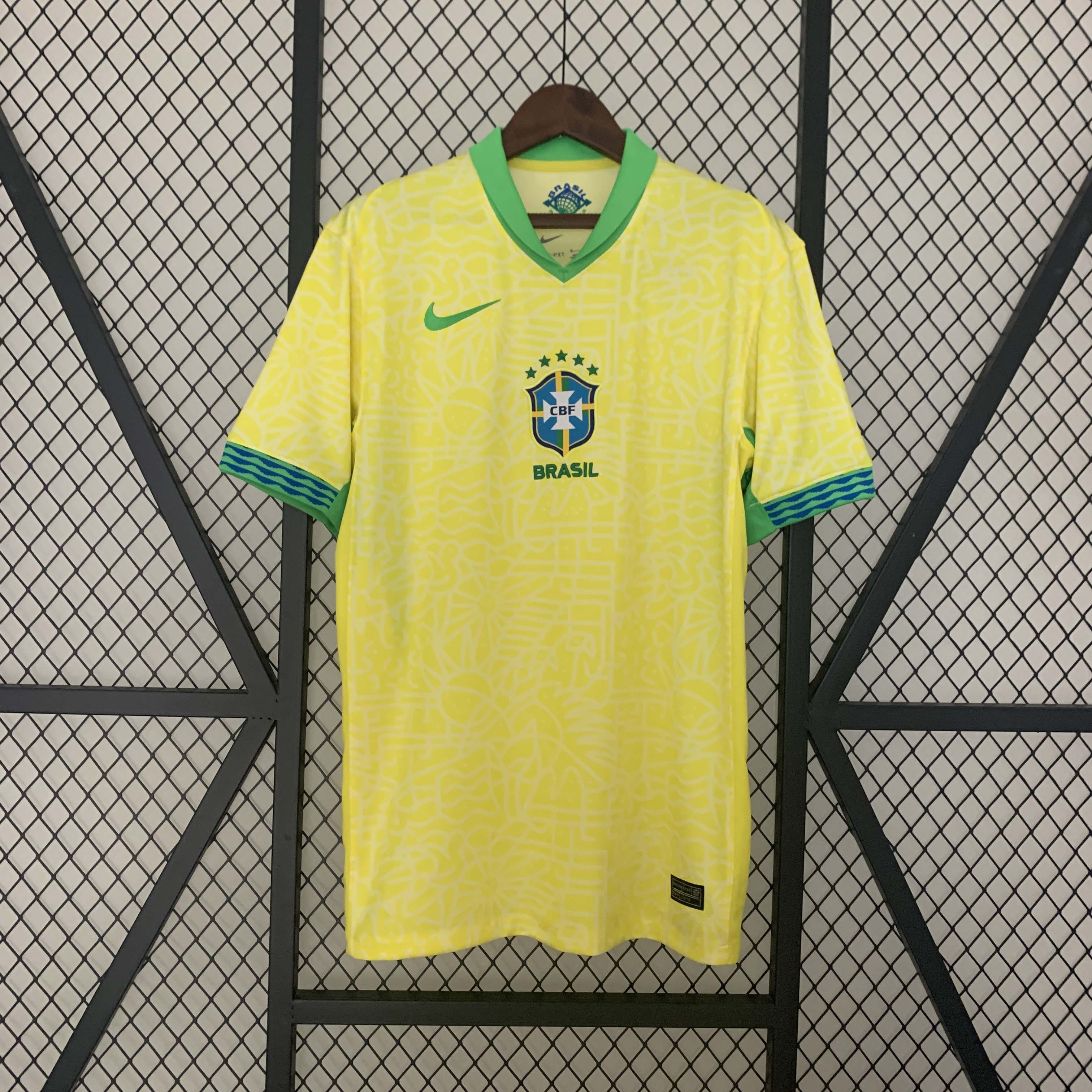 2024 Brazil Home_Football Shirt 1:1 Thai Quality