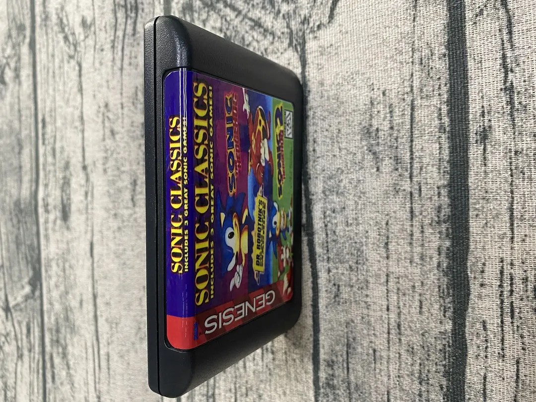 Sonico 3 in 1 (1&2&Dr.Robotnik'S) For SEGA Genesis & Mega Drive - 16 Bit Game Cartridge