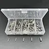 600pcs Fishing Crimp Sleeves Copper Tube Fishing Line Tube Fishing Accessories