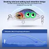 8Pcs Mini Crankbait Wobbler Fishing Lures Artificial Hard Bait Minnow Swimbait