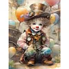 Diamond Painting-DIY Full Round Drill Clown