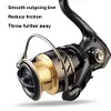 Metal Spinning Reel 5.2/1 Fishing Reel Fishing Wheel for Saltwater Or Freshwater