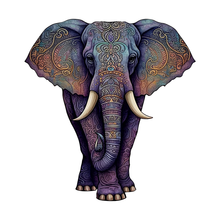 Elephant Wooden Jigsaw Puzzle