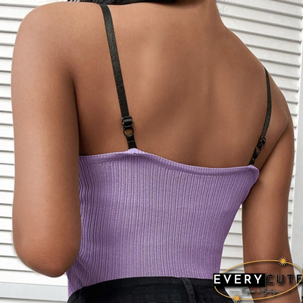 6 Colors New Fashion Women Sleeveless Vest Tops Summer V-Neck Slim Fit Shirts Crop Tops Solid Color Top Plus Size Tank Top