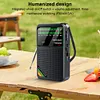 FM AM SW Radio with Headphone Jack Pocket Radio Portable Radio for Home/Outdoor