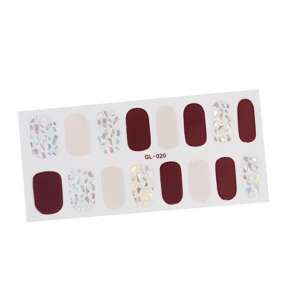 Three Sorts 0f Nail Stickers Nail Wraps DIY Full Cover Nail Stickers Novidades Designer Nail Decals Nails Sticker Designer