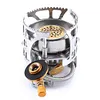 Camping Gas Stove Windproof Gas Burner Folding Furnace For Cooking Hiking Picnic
