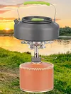Camp Stove Ultralight Collapsible Stove Burner for Outdoor Hiking Cooking Burner
