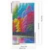 Rainbow Forest-Full Round Diamond Painting 40*70CM