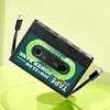 REMAX Retro Tape 10000 mAh Polymer Mobile Power Bank Mobile Phone Charger Dual USB 2.1A/22.5W Fast Charging Treasure 18W PD Two-way Flash Charging Digital Display