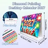 Diamond Painting Festival Celebrations 2027 Paper Calendar Monthly Flip Tabletop Calendar Kit
