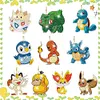 10PCS Diamond Art Keyring Pokemon Double Sided for Adult Kid Purse Handbag Decor