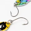 10pcs Metal Spoon Fishing Lures Spinner Bait Artificial Hard Bait Fishing Tackle