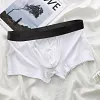 Men's Underwear Separated Pouch Modal Boxer Briefs Elephant Nose Turnks Tagless Boxers