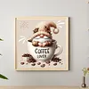 Diamond Painting-DIY Full Round Drill Coffee Gnome
