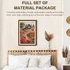 (US Local)Poppy-11CT Stamped Cross Stitch Kit(40x60cm)
