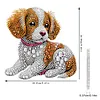 Diamond Painting Acrylic Double-side Big Dog Pendant Hanging Gem