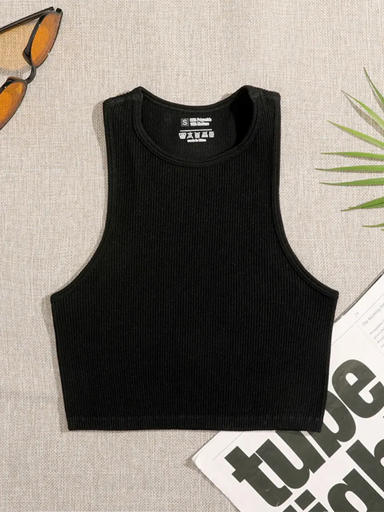 Churchf Churchf Hot Style Sports Yoga Top Nylon Fitness Running Moisture And Sweat-Breathing Seamless Knit Vest
