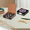 Mandalas Leather Diamond Painting Notecard Box 5D DIY Diamond Art Note Box