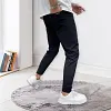  Pantalon cargo multi-poches conique &agrave; haute extensibilit&eacute; pour homme
