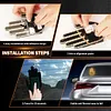 Glogesture Hand Light with Remote, 7Light Modes Hand Signal for Car Window, Hand Gesture Light for Car Back Window, Road Rage LED Sign for Car, Car Accessories for Men 