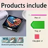 PU 5D Diamond Painting Kit Note Box DIY Diamond Art Notepad Box (T)