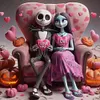 Jack Sally-11CT Stamped Cross Stitch 50*50cm