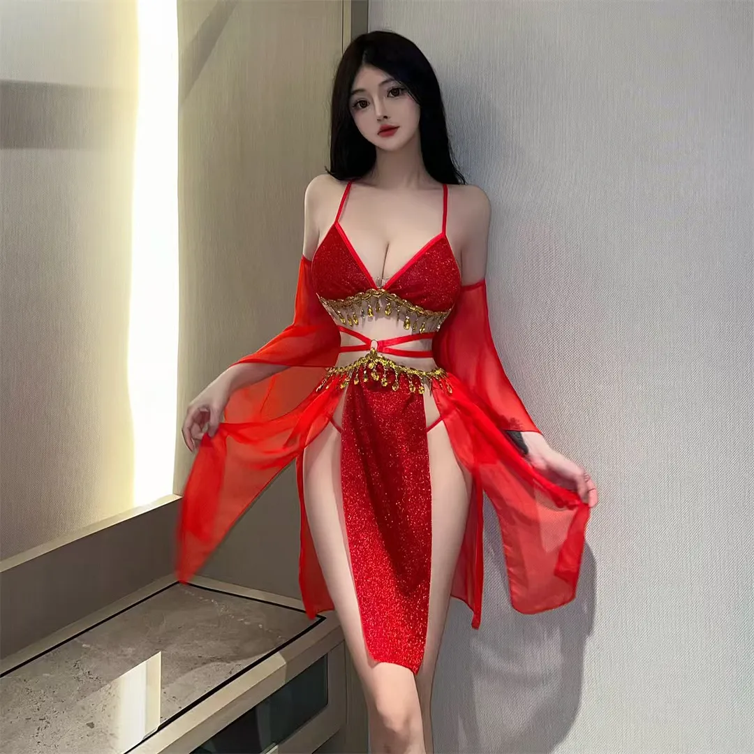 Churchf New Chinese Style Of Ancient Style Exotic Dunhuang Flying Sky Dance Clothing Lingerie Free From Sexy Hanfu