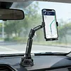 Suction Cup Car Tablet Holder with Adjustable Arm & 360 Rotation Car Phone Mount for Dashboard & Windshield Heavy Duty Truck Accessories