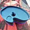 Diamond Painting Tray - Multi-Color Drill Plate with Holder Slot,5D Diamond Art Accessories for DIY Craft 