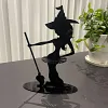 Porte-serviettes/serviettes de sorci&egrave;re d'Halloween