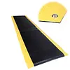 [US Local Warehouse] Anti Fatigue Mat 144x36inch Standing Work Mats Thick 3/4in Black with Yellow Border for Industrial and Commercial Workplaces