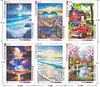 6Pack Landscape-Full Round Diamond Painting(30x40cm)