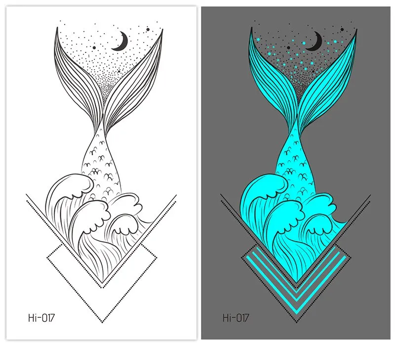 Sdrawing Tattoo Stickers Temporary Moon Star Diamond Planet Festival Carnival Party Glowing Cool Face Tatoo for Men Women